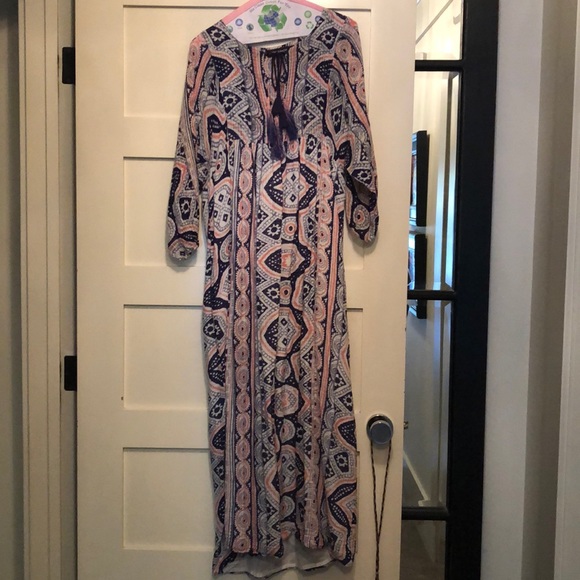antik batik maxi dress
